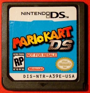 Mario Kart DS Not for Resale