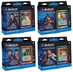 Magic the Gathering Universes Beyond Doctor Who Commander Deck