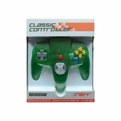 Teknogame - Nintendo 64 Controller - Clear Green
