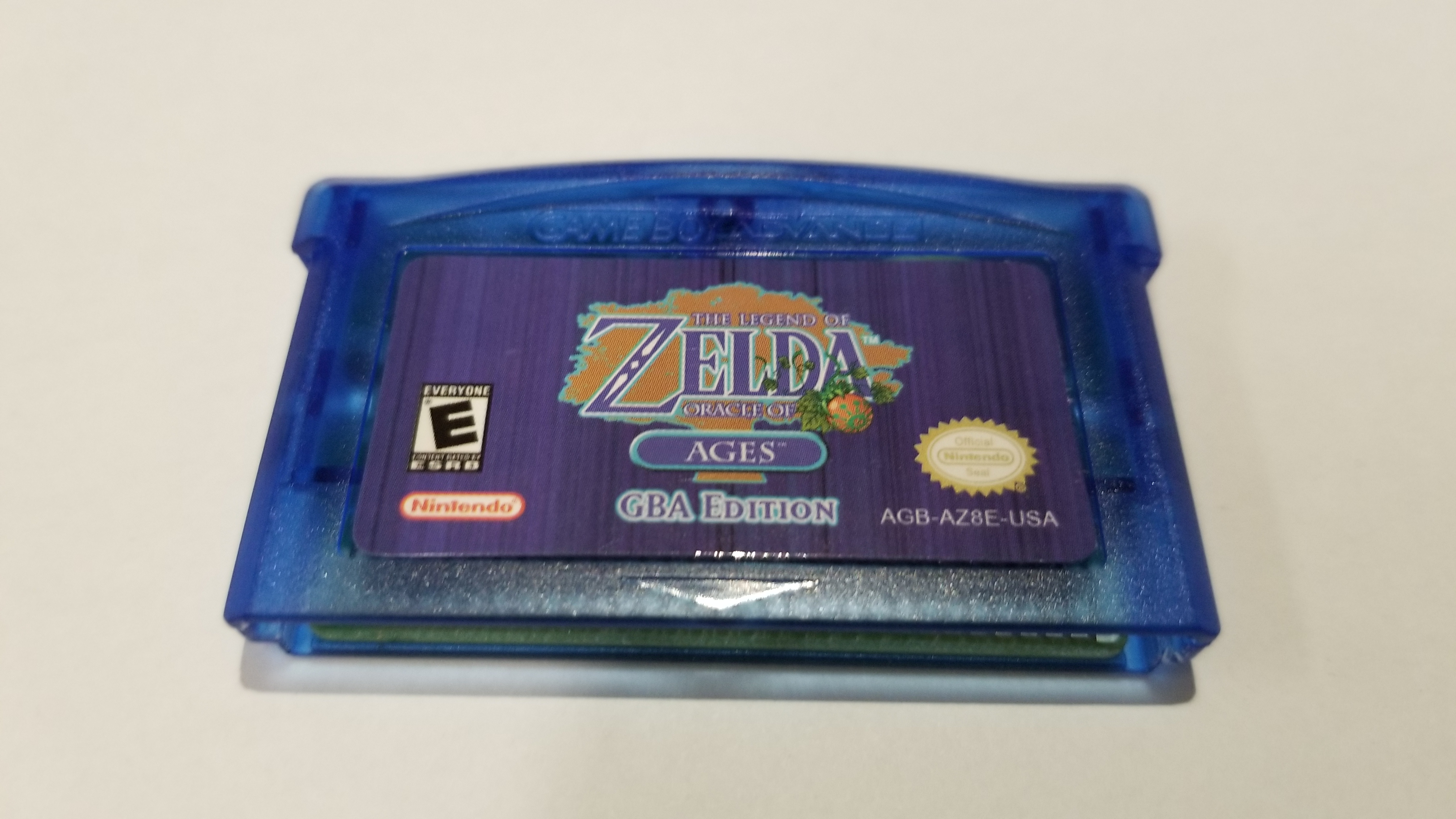 Zelda Oracle of Ages GBA Edition