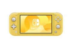 Yellow Nintendo Switch Lite