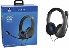 PDP Gaming LVL40 Wired Stereo Headset - PS4