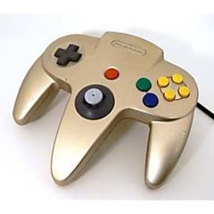 Nintendo Brand Gold Controller N64