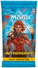 Magic: The Gathering Aetherdrift - Play Booster Pack ($130 per box)