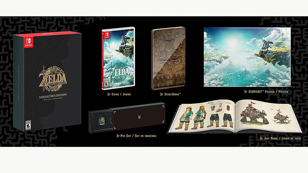 The Legend of Zelda Tears of the Kingdom Collectors Edition