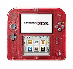 Nintendo 2DS System Crystal Red