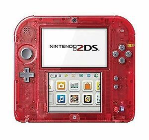 Nintendo 2DS System Crystal Red