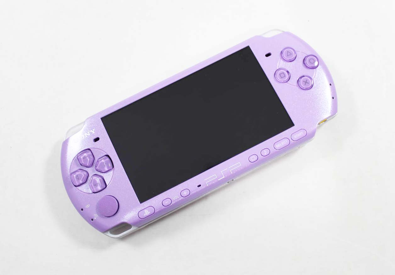 PSP 3000 Purple Hanna Montana System