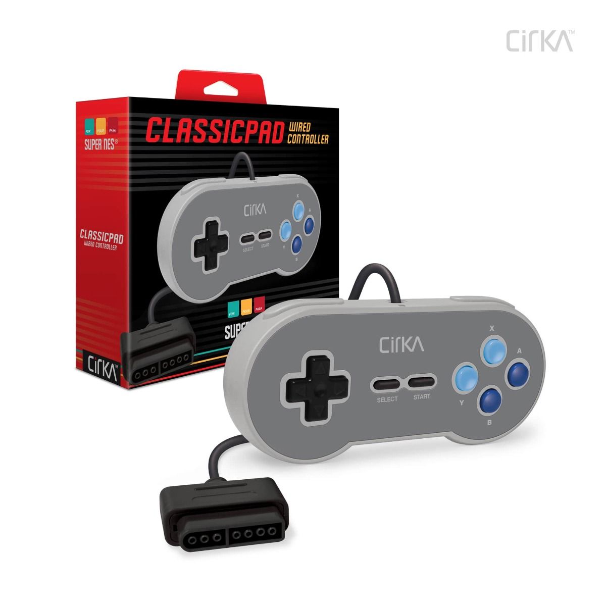 CirKa ClassicPad Controller For Super NES® CirKa ClassicPad Controller For Super NES®