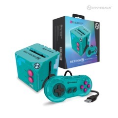 RetroN Sq: HD Gaming Console for Game Boy®/Game Boy Color®/ Game Boy Advance® (Hyper Beach) - Hyperkin