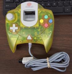 Yellow Sega Dreamcast Controller