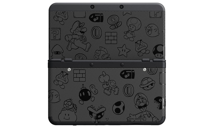 New 3DS Mario Black System
