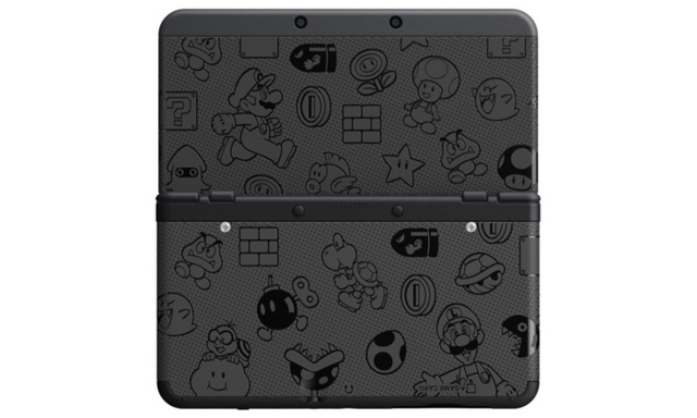 New 3DS Mario Black System