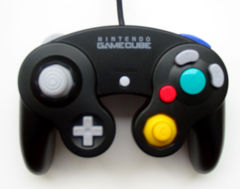 Black Gamecube Controller