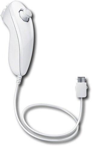 Wii Nunchuk Controller - White