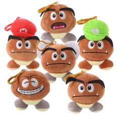 Goomba Plush Keychain