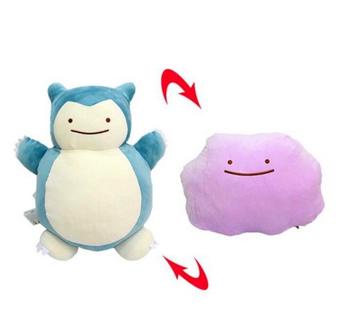 Medium Transforming Snorlax/Ditto Plush