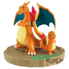 Banpresto Pokemon Watch My Tail Charmander & Charizard Figure