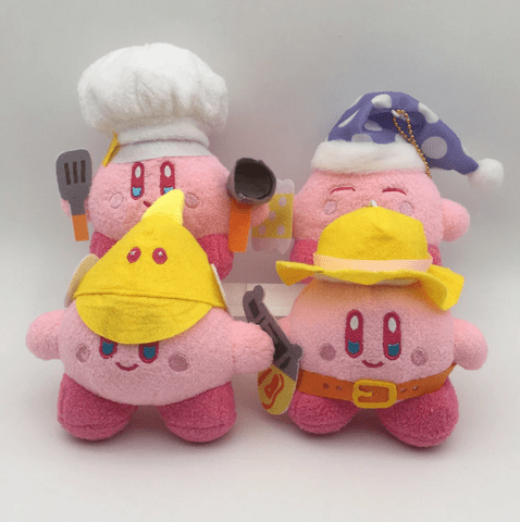 Kirby Hat Plush Keychain