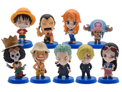 Chibi One Piece Figure - Blue Base