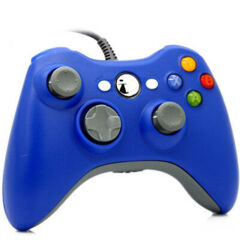 Xbox 360 Wired Controller - Blue