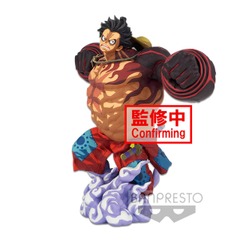 BWFC 3 Super Master Stars Piece One Piece Monkey D Luffy Gear 4 (Two Dimensions) Banpresto Figure
