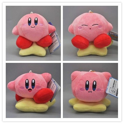 Kirby Star Plush Keychain