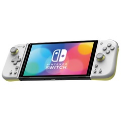 Hori Split Pad Compact Light Gray + Yellow