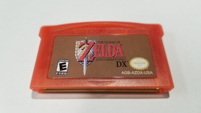 Zelda Links Awakening DX GBA Edition