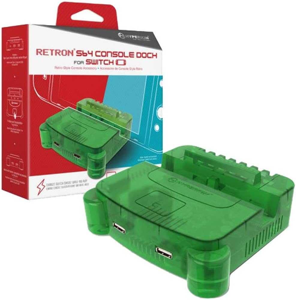 Hyperkin - RetroN S64 Console Dock - Lime Green Hyperkin - RetroN S64 Console Dock - Lime Green