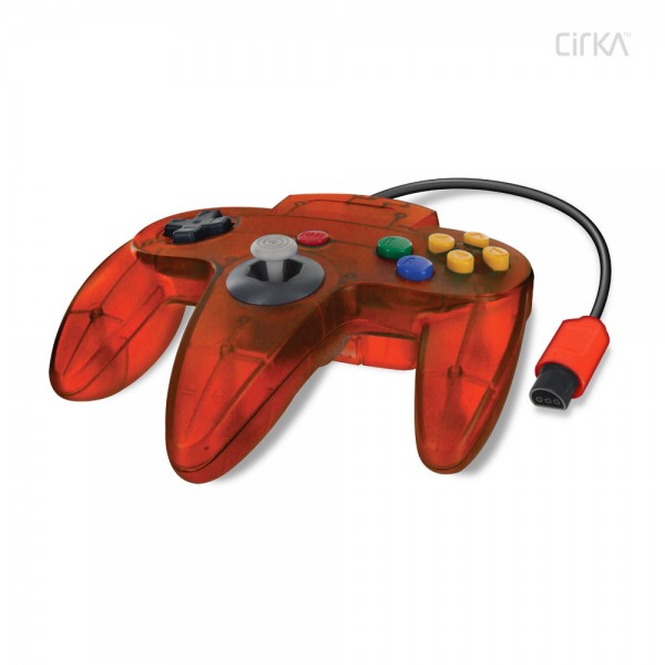 Cirka Nintendo 64 Controller Atomic Orange Cirka Nintendo 64 Controller Atomic Orange