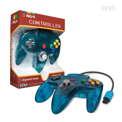 Cirka Nintendo 64 Controller Glacier Ice Cirka Nintendo 64 Controller Glacier Ice