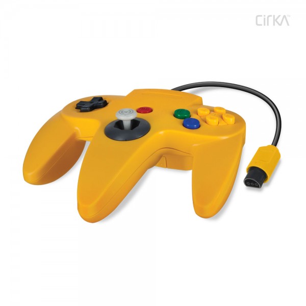 Cirka Nintendo 64 Controller Yellow Cirka Nintendo 64 Controller Yellow