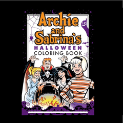 Archie and Sabrina's Halloween coloring book