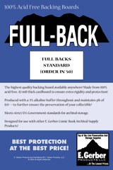 Full Backs Standard Size
