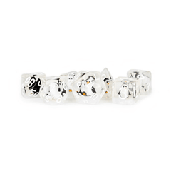7ct 16mm Poly Dice Set Penguin Dice
