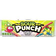 Sour Punch Rainbow Straws