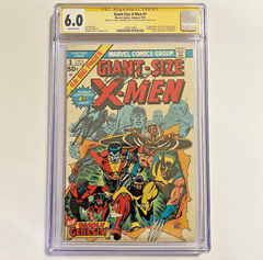 GIANT SIZE X-MEN #1 CGC 6.0 SIGNED LEE / CLAREMONT