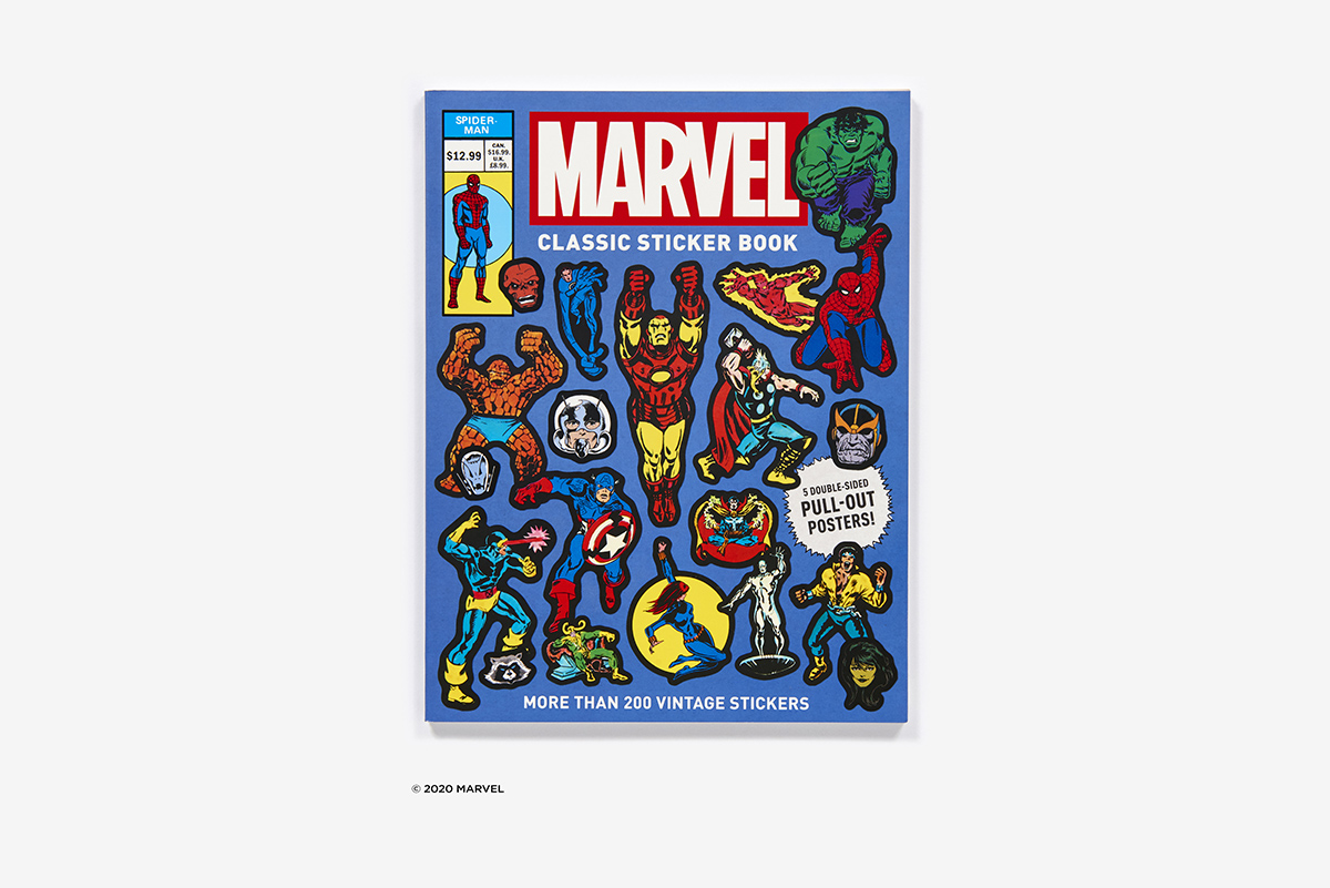 Marvel Classic Sticker Book
