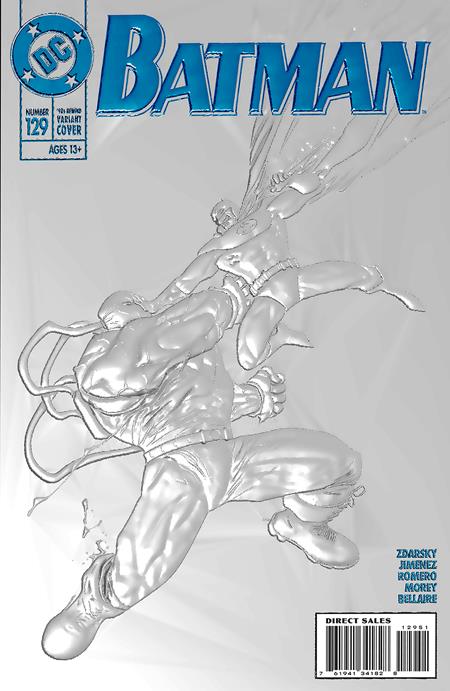 Batman #129D Benjamin Embossed Variant