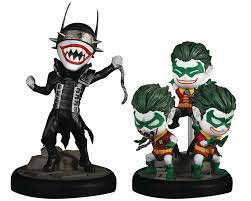 Batman who laughs & Robin Minions Mini Statue Fig