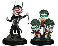 Batman who laughs & Robin Minions Mini Statue Fig