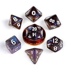 7 Count Poly Dice Set: Stardust Galaxy