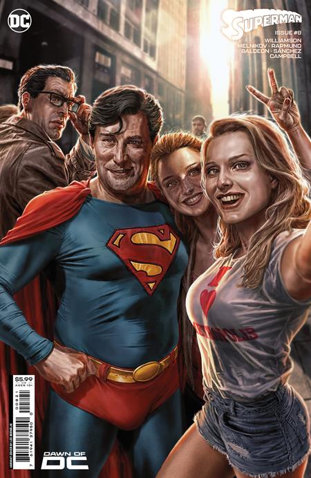 SUPERMAN #8B BERMEJO VARIANT