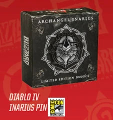 Archangel Inarius 2023 Comic Con Exclusive Pin