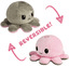 Reversible Octopus Plushie Heart Broken Heart