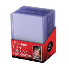 Ultra Pro 3x4 Regular Toploader 25ct
