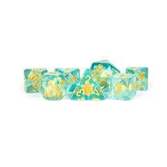 7ct 16mm Poly Dice Set Turtle Dice