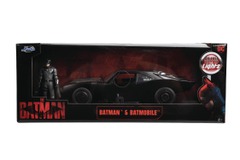Batman 2022 Movie Batmoblie w/ Batman 1/18 Diecast