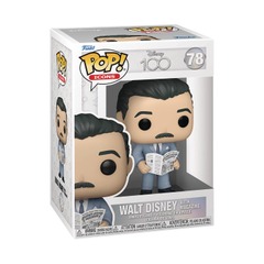 Pop! Icons Series D100 Walt Disney w/ Magazine